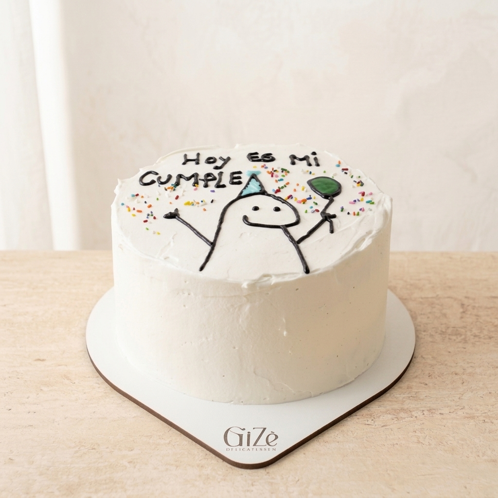 Torta de Celebración & Frases Cómicas (Humor & Tendencia) - Pastelería Artesanal GiZè en Córdoba