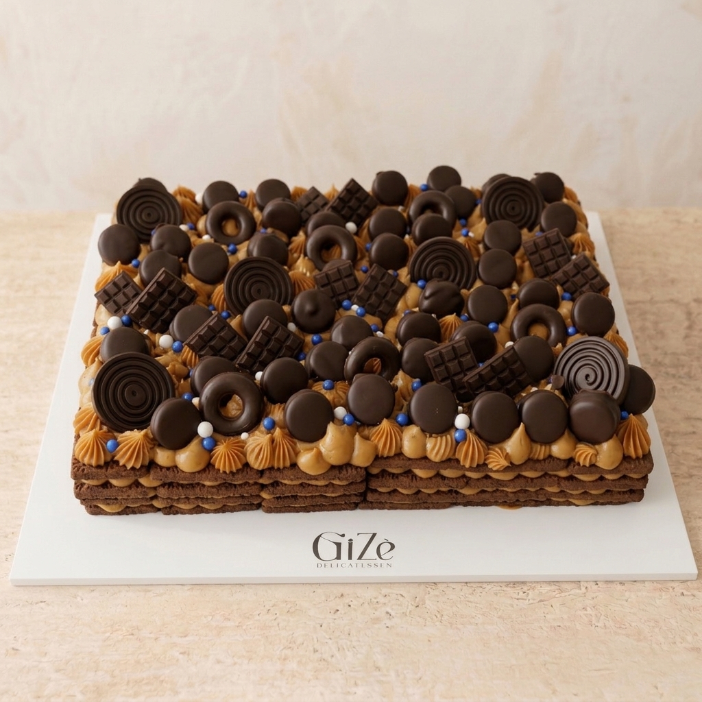 Chocotorta Tradicional GiZè — Vista Diagonal Superior