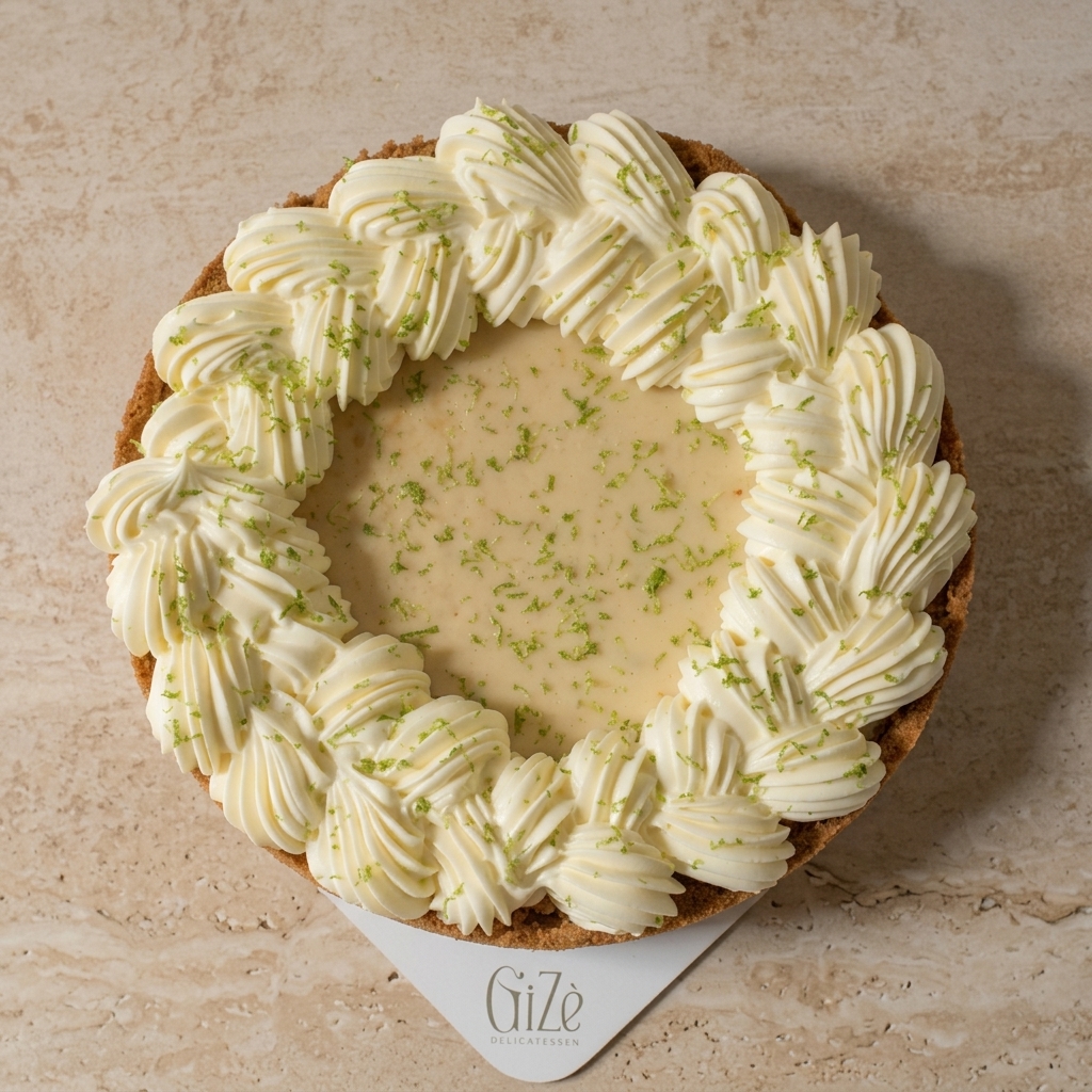 Key Lime Pie — Vista Superior Completa