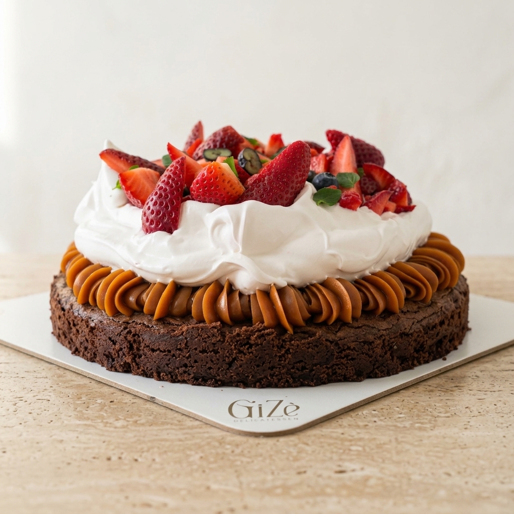 Marquise Frutal — Perfil Frontal Torta Entera