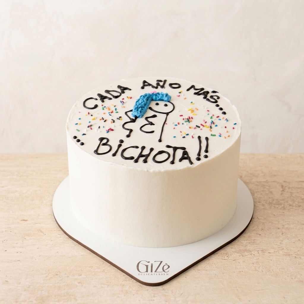 Torta Flork — Feliz Cumple Bichota